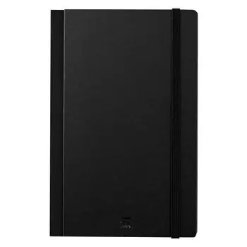 KOKUYO Notebook PERPANEP German style Smooth A5 4mm grid ruled black PER-HT1010S4D