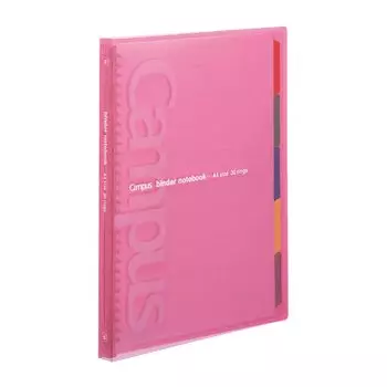 KOKUYO Папка-регистратор Campus Slim A4 30 отверстий до 65 листов Розовый Lu-P173NP