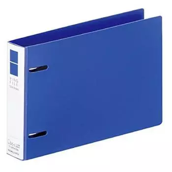 KOKUYO Папка-регистратор Slim Style B6 Horizontal 220 листов вместимостью Blue Покупка комплекта из 10 Fu-URF438B [Книги оптом]
