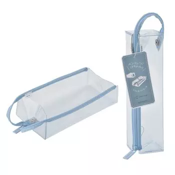 KOKUYO Pen Case C2 C2 Clear Type Cool Blue F-VBF142B
