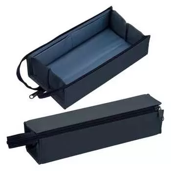 KOKUYO Pen Case C2 Sea Two Размер L Ash Black F-VBF122-7