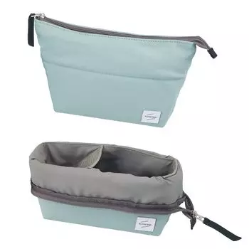 KOKUYO Pencil Case Pencil Case Diagonal Divider Easy to Take Out Simple N Storage F-VBF250-2