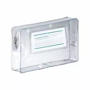 KOKUYO Pencil Case Pencil Case Pouch Large Capacity Simple Transparent Oshikatsu Classical Pouch F-VBF231T