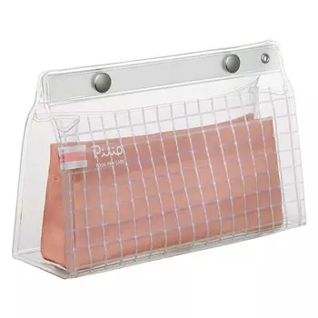 KOKUYO Pencil Case Pencil Case Transparent Inner Case Included Oshikatsu Peep F-VBF240-6