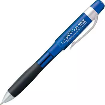 KOKUYO PK-501B Triple Pen Fit Curve F3 Sharp + Ballpoint Pen Black Red Axis Blue