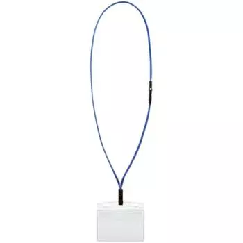 KOKUYO подвесная именная бирка Ido Plus Protect Type Bi-Fold синяя 10 шт. Nuff-SP195-10B