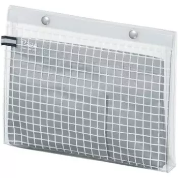 KOKUYO Pouch Transparent Peep A5 Flat Type Silver Gray F-VBF243-1