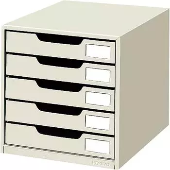 KOKUYO ящик для писем стальной А4 вертикальный одинарный ящик 5 ярусов светло-серый LC-5M светло-серый