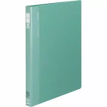 KOKUYO Ring File Foam PP Sheet Cover A4 30 Holes 120 Sheets Green Fu-F460G [Bulk Purchase Set of 3]