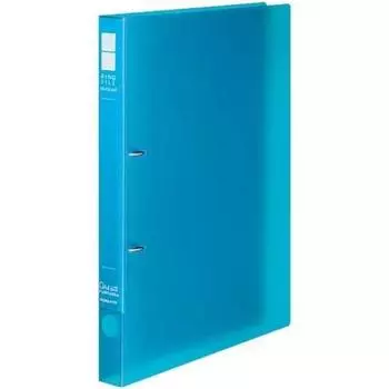 KOKUYO Ring File Slim S Transparent Light Blue A4 Length Width 27mm 10 books