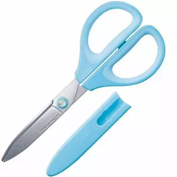 KOKUYO Scissors Sakusa Glueless Blade Blue Hasa-P280B [Bulk Purchase Set of 5]