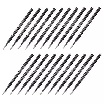 KOKUYO Шариковая ручка Выбираемая шариковая ручка Elabelno Чернила Воздушный Набор ручек, ручка, гелевая, 0,5 мм, черный, 20, PRR-EG5DX20