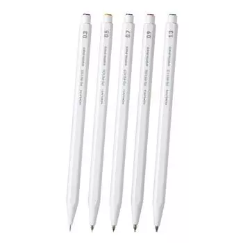 Kokuyo Sharp Pen Pencil Sharp Writing Comparison Set Of 5 White Ps Pe wx5Set