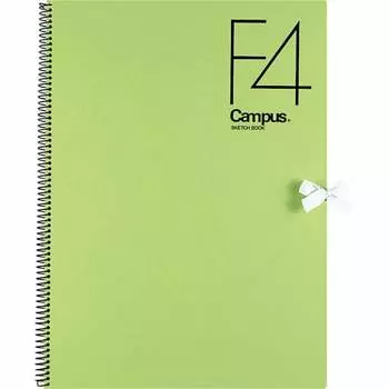 KOKUYO Sketchbook F4 Vertical Spiral Binding 20 Sheets E-34N