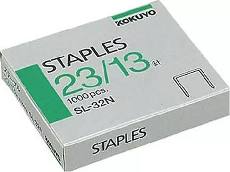 KOKUYO Скрепочная игла 1000 шт. (Оптовая закупка) 23/13 СЛ-32Н [5]
