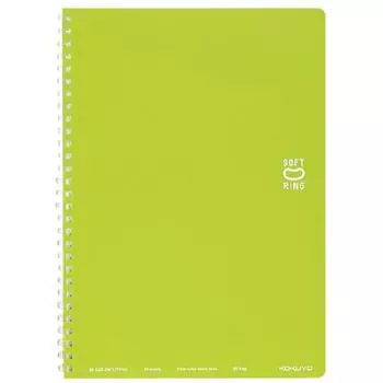 KOKUYO Soft Ring Note Dot Light Grease-SV301BT-LG Semi-B5