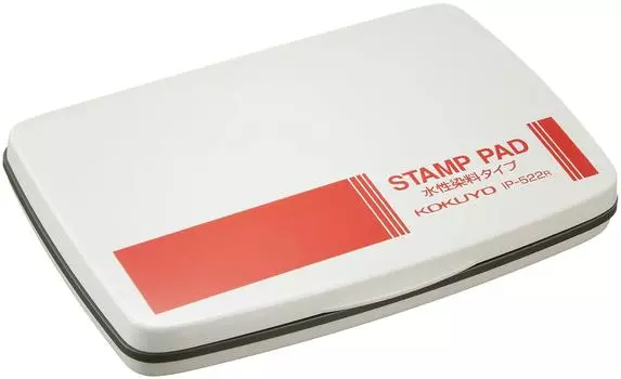 KOKUYO stamp pad dye type red water-based IP-522RZ