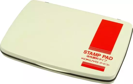 KOKUYO Stamp Pad Pigment Type Large Red IP-613RZ