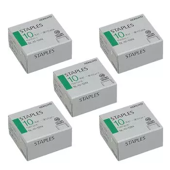 KOKUYO Staple Needle 10 Needle 5000 Pieces Set of 5 No. SL-10-50NX5