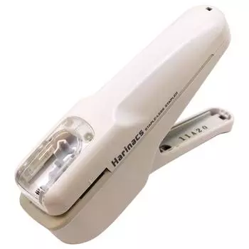 KOKUYO Stapleless Stapler Harinax Handy 8 Sheets Stapling White SLN-MSH108W