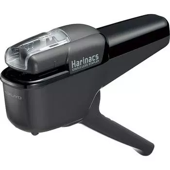 KOKUYO Stapler Needleless Stapler Harinax Handy 10 Sheets Stapling Black SLN-MSH110D