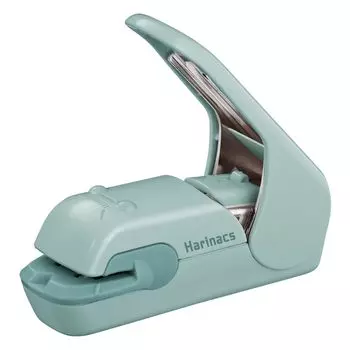 KOKUYO Stapler No Hole Stapler Harinax Press Blue Green SLN-MPH105GB