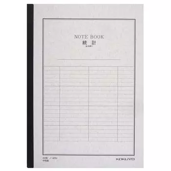KOKUYO Статистическая записка 6 40 листов Нет. Нет-4Р белый
