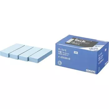 KOKUYO Sticky Notes Tack Memo 20 Books Blue Me-2003N-B синий