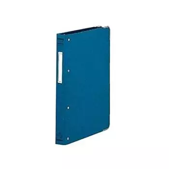 KOKUYO Связующее МП (ткань наклеена) B5 вертикальный 26 отверстий вместимость 100 листов ширина корешка 33 мм с квадратным металлическим квадратом синий Ha-110B 1 книга (х 3 комплекта)