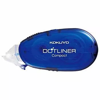 KOKUYO Tape Glue Dot Liner Compact Body Blue Ta-DM4500-08NB Set of 2