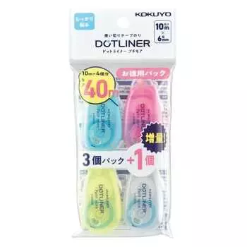 KOKUYO Tape Glue Dot Liner Petit More одноразовая упаковка 99 тыс. Ta-D920-06X4