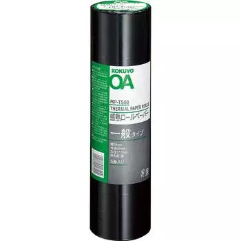 KOKUYO Термобумага Рулонная общего типа 5 рулонов 62 м Ширина 58 x Диаметр 80 мм RP-T588 чёрный