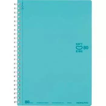 KOKUYO Тетрадь на мягком кольце формата А5 точка B в линейку 80 листов набор из 5 книг (Пустой) Су-СВ338БТ-ЛБ