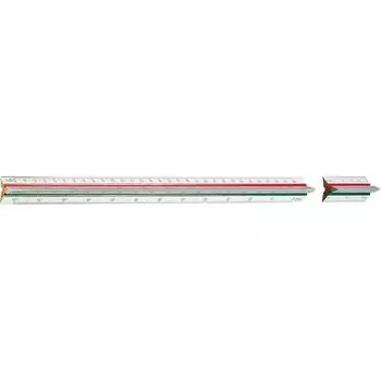 KOKUYO triangular scale bamboo core with vernier 30cm TZ-1512