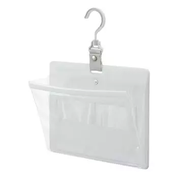 KOKUYO Wall Pocket Wall Hanging Storage for Quickly Putting In and Taking Out Small Items White F-KPS10-1