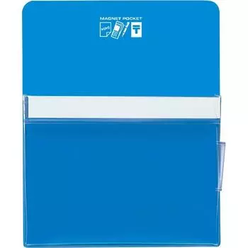 KOKUYO Whiteboard Magnetic Pocket 205 Sheets A4 Paper Blue Approx. Mac-500NB