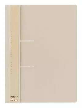 KOKUYO Zipper File Report 2 holes A4 100 sheets capacity Sepia purchase set of 10 Fu-P160S [Bulk books]