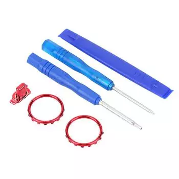 Кольца акцента Кнопки переключения профилей Удобное использование для контроллера Xbox One Elite Not equipped with a screwdriver чёрный