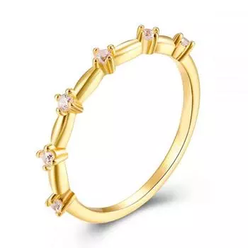 Кольца Canner из стерлингового серебра 925 пробы с цирконом для женщин и девочек, свадебные украшения 6