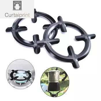 Кольца для кофейника мокко, нагревательная стойка для кофейника, подставка для газовой плиты, защитная крышка для плиты, защитные чехлы для газовой плиты, кухонные аксессуары 1pcs