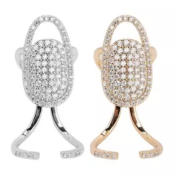 Кольца для ногтей, регулируемый размер, красивые, практичные, легко носить, безопасный материал, украшение для пальцев, кольцо 3047 Gold