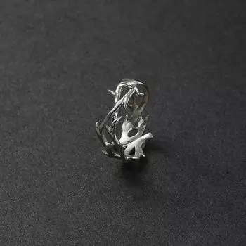 Кольца для пар в стиле панк с нерегулярными шипами, ретро-кольцо в стиле хип-хоп, индивидуальное регулируемое кольцо для мужчин, женщин, влюбленных, ювелирные подарки 1PC