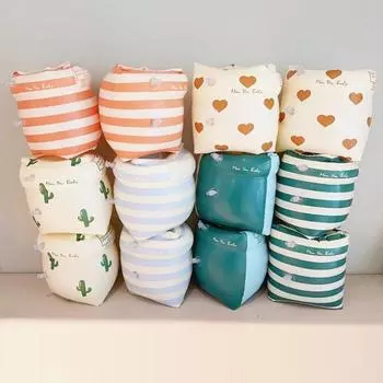 Кольца для плавания на руках для детей и взрослых, надувные плавающие рукава, двойная подушка безопасности, поплавки для рук в бассейне, аксессуары для плавания