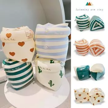 Кольца для плавания на руках для детей и взрослых, надувные плавающие рукава, двойная подушка безопасности, поплавки для рук в бассейне, аксессуары для плавания