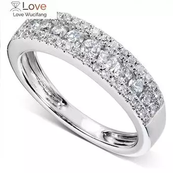 Кольца для помолвки Huitan Sparkling Cubic Zirconia для женщин, простой элегантный дизайн, предложение, обручальные кольца, модные ювелирные изделия оптом 6