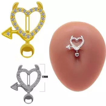 Кольца для пупка 14 г, штанги из нержавеющей стали для женщин и девочек, кольца для пупка GZ, украшения для тела, пирсинг пупка золотой