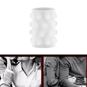 Кольца для задержки эякуляции утолщенные силиконовые кольца для пенисов, удлинители для пенисов, 3D-бусины для пар, мягкие, эластичные 1