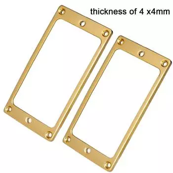 Кольца для звукоснимателей 4 мм x 4 мм, монтажное кольцо на раме электрогитары, металлическое чёрный