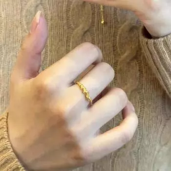 Кольца года зодиака змеи для женщин и мужчин, простое регулируемое кольцо с отверстием, винтажные эстетические украшения, аксессуары, подарки 1pc