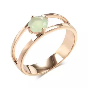 Кольца с изумрудным цирконом для женщин Kinel Простой дизайн Изысканные ювелирные изделия Легко сочетающееся кольцо ARI 7